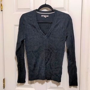 Old Navy black cable knit sweater